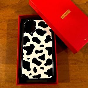 iphone 11 casetify cow print case